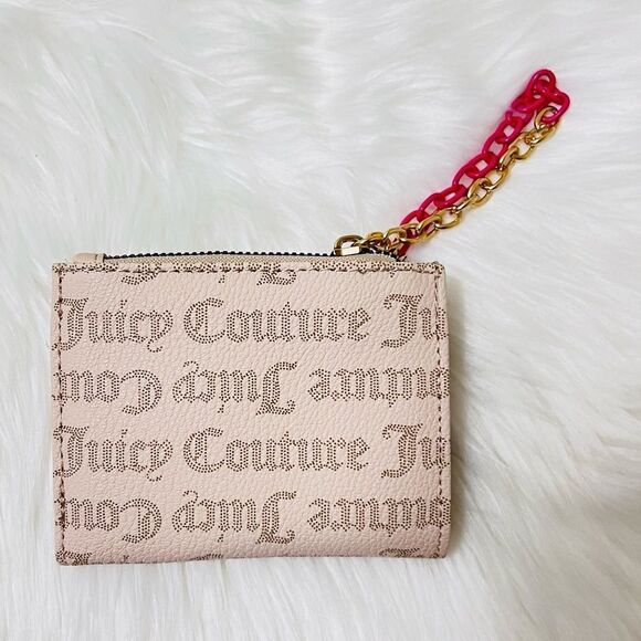 Juicy couture “Can’t tame her “ Bifold Wallet With Pullout Credit Card Holder - Picture 4 of 6
